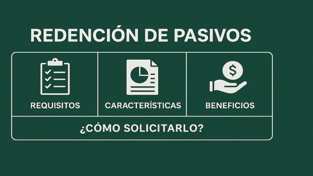 Redención de pasivos Redención de pasivos