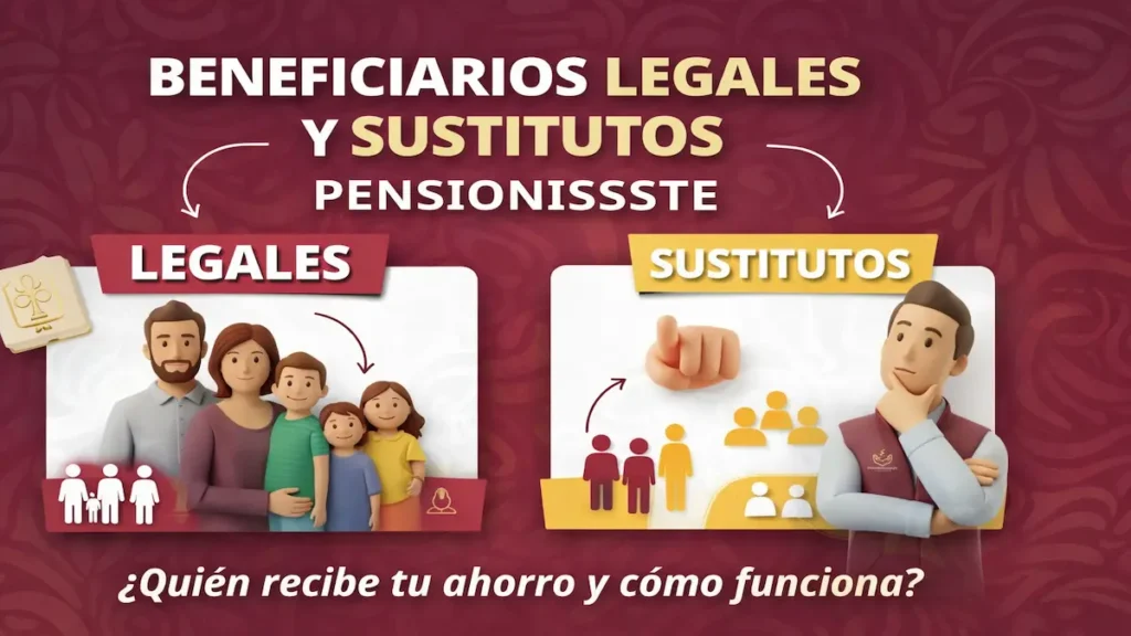 Beneficiarios legales y sustitutos PENSIONISSSTE