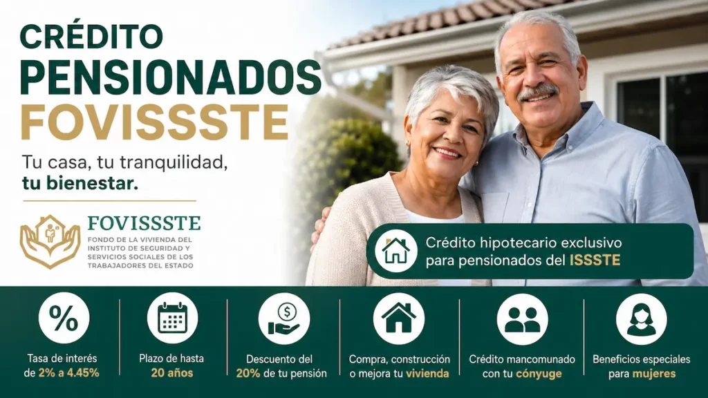 Crédito Pensionados FOVISSSTE